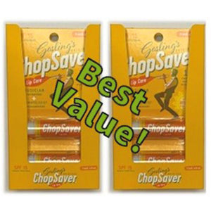 ChopSaver SPF 12 pack with "Best Value!" label
