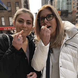 Two women using ChopSaver