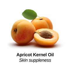 Apricot Kernel Oil with Skin Suppleness label
