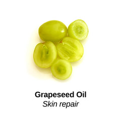 Grapeseed Oil with Skin repair label