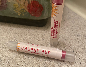 Cherry Red tinted ChopSaver tube